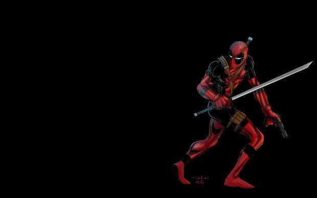 Deadpool Desktop Background Wallpaper.