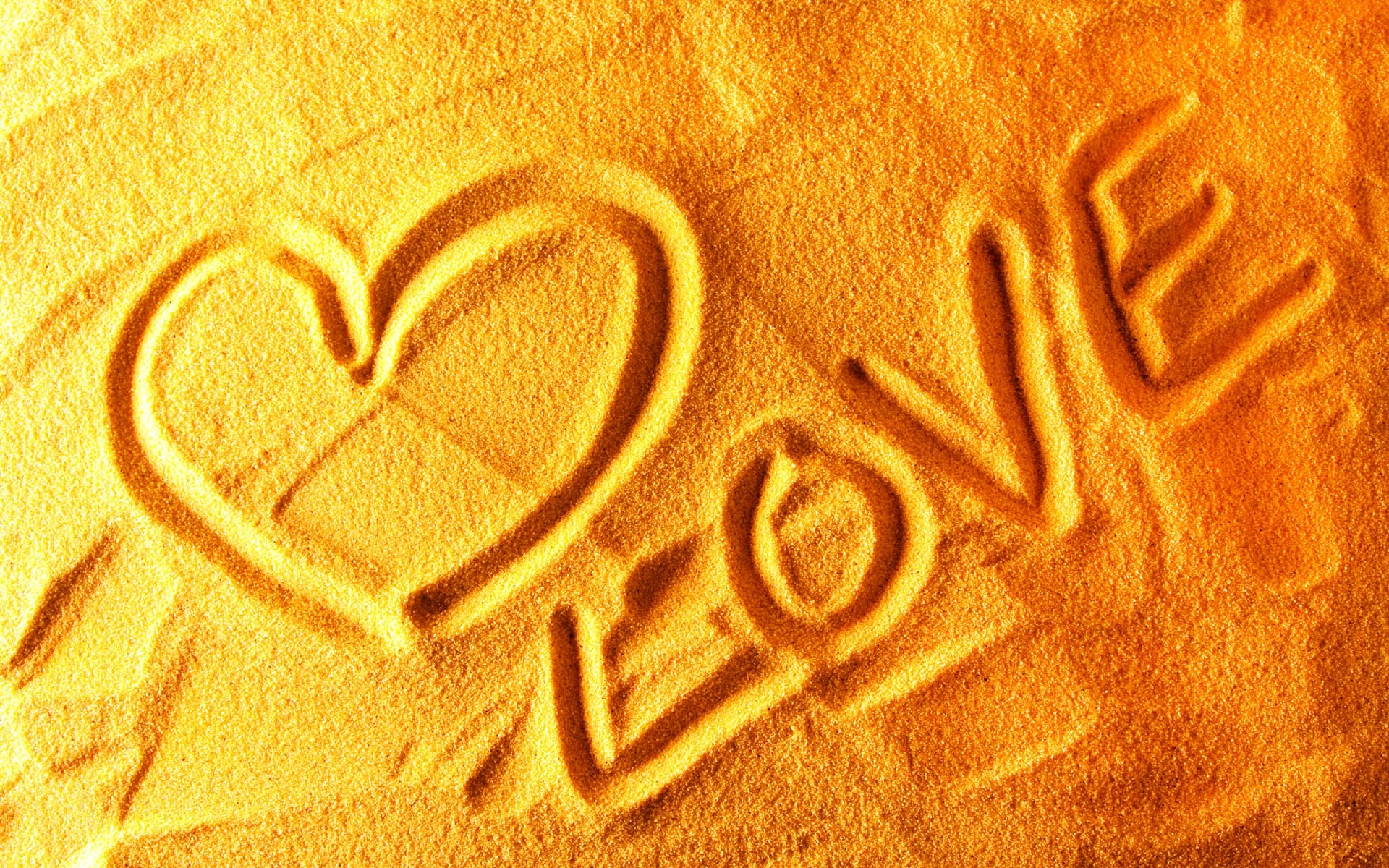 Heart In Love Wallpaper HD 