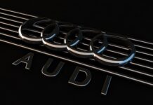 Download audi logo wallpaper HD.