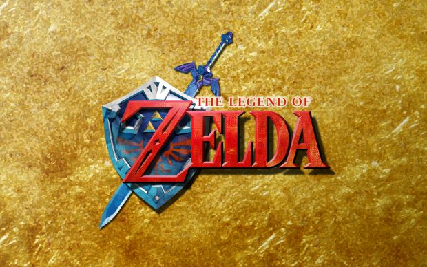 Free Zelda Logo Wallpaper.