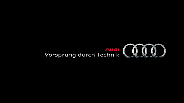 Free audi logo wallpaper.