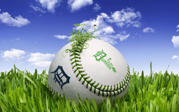 Free baseball hd wallpaper 3D.