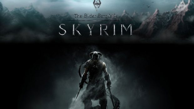 Full HD skyrim wallpaper.