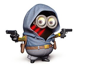 Funny Minion HD Wallpaper.