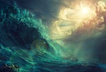 Gods of Land vs Water Epic Wallpaper background.