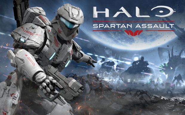 Halo wallpaper spartan assault game wide.