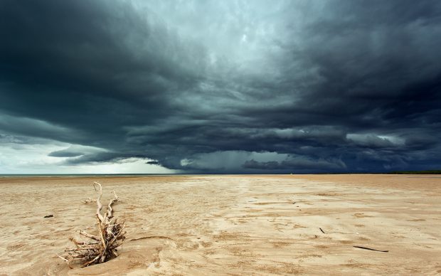 Landscapes sky clouds storm rain wallpaper.