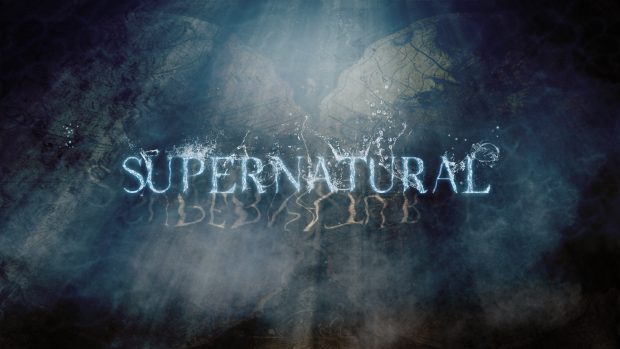 Logo Supernatural Wallpaper HD download.