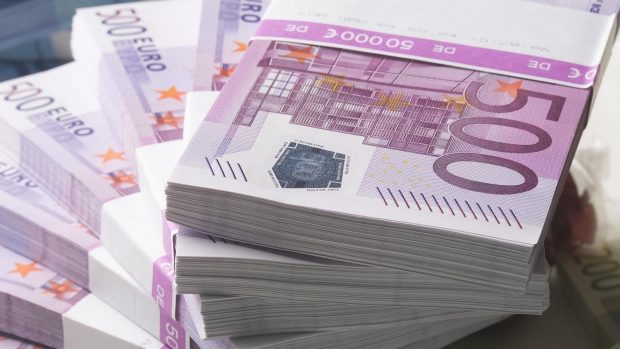 Money euro currency banknote ultra HD wallpaper.