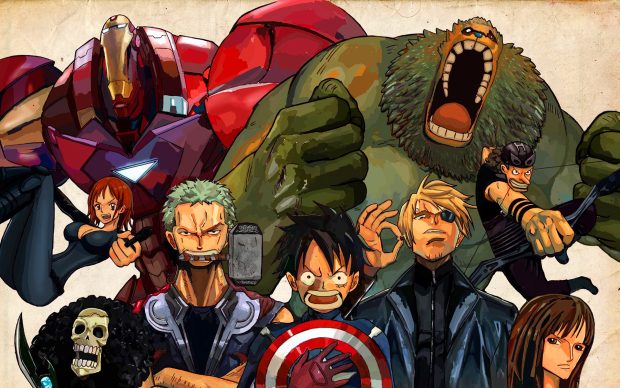 One piece avengers.