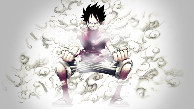 One piece luffy Wallpaper HD paint.