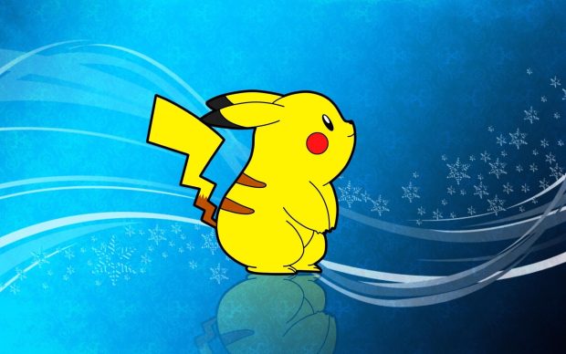 Pikachu pokemon yellow anime HD wallpaper.