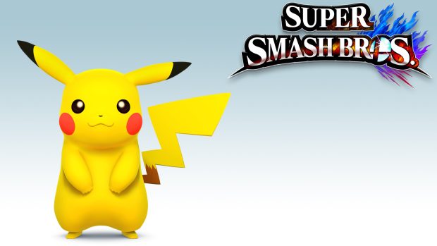 Pikachu super smash bros wallpaper HD.