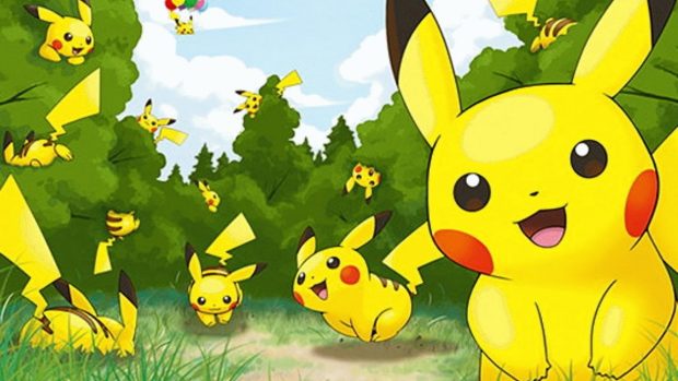 Pokemon pikachu hd wallpaper background.