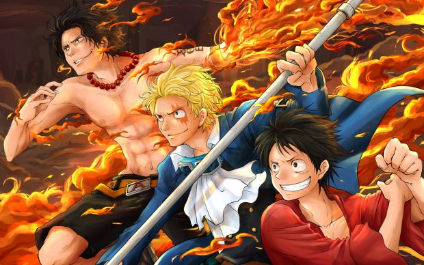 SaboAce And Luffy Anime One Piece Wallpapers.
