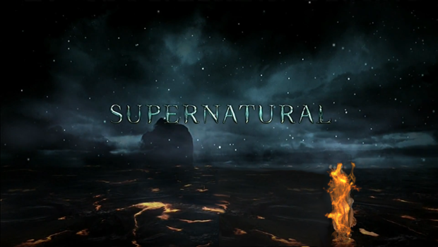 Season 8 Logo Supernatural Wallpaper HD.