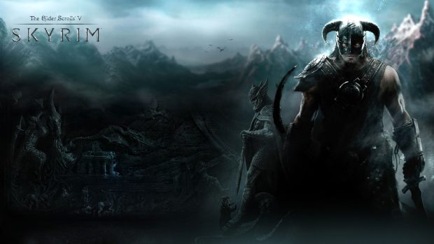 Skyrim wallpaper Screen.