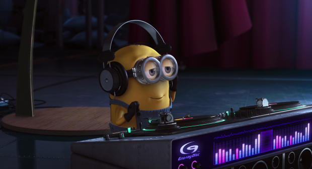 So Cute Minion Music Wallpaper HD.