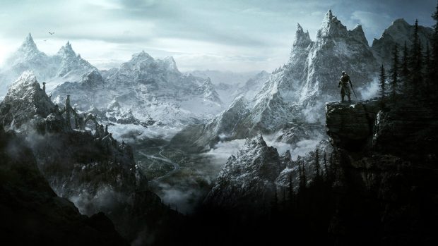 The Elder Scrolls Skyrim Wallpaper HD.