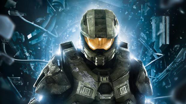 Wallpaper Halo soldier look armor light 2560x1440.