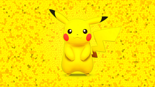 Yellow wallapaper HD pikachu.