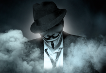 Anonymous hat wallpaper HD.