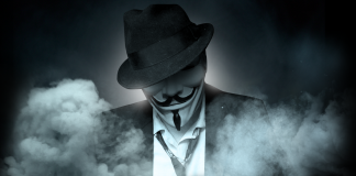 Anonymous hat wallpaper HD.