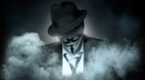 Anonymous hat wallpaper HD.