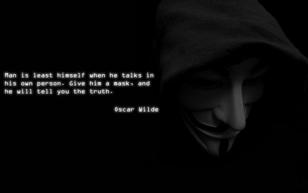 Anonymous wallpapers HD pictures desktop.