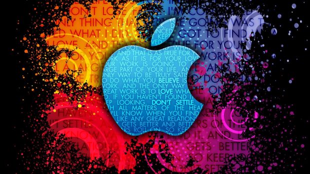 Apple logo desktop background images.