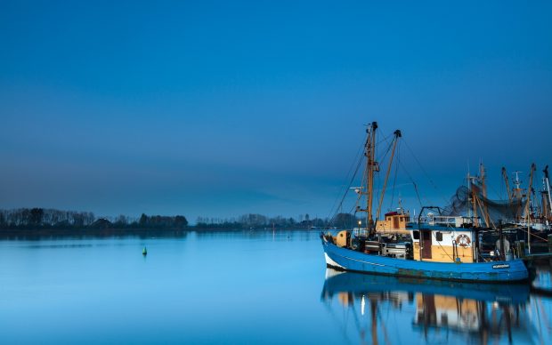 Backgrounds fishing boat desktop wallpaper HD.