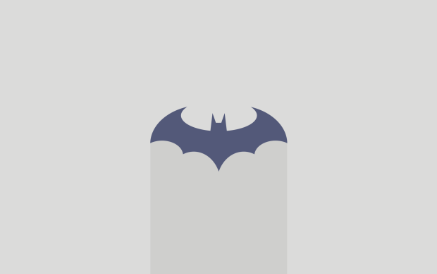 Batman minimalist wallpaper light.