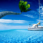 Beach summer backgrounds pictures desktop.