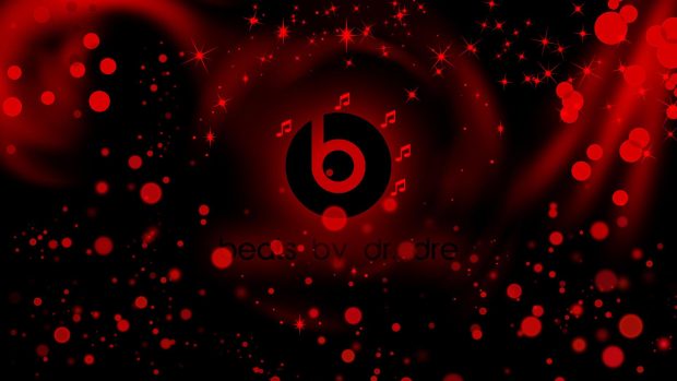 Beats wallpaper red.