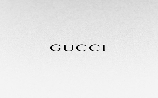 Black Gucci Logo Wallpaper Desktop.