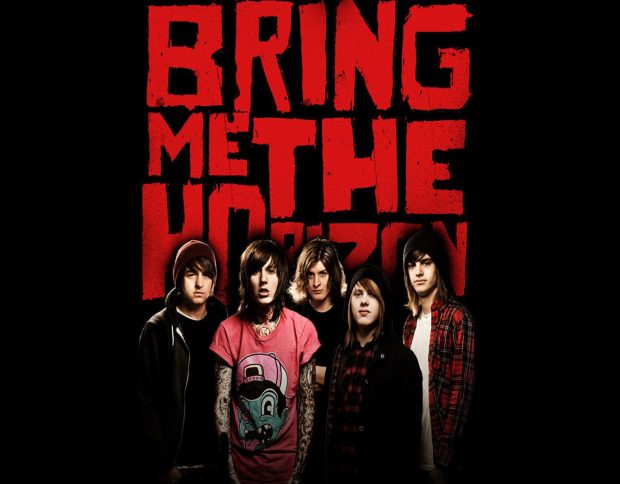 Bring Me The Horizon rock band backgrounds.