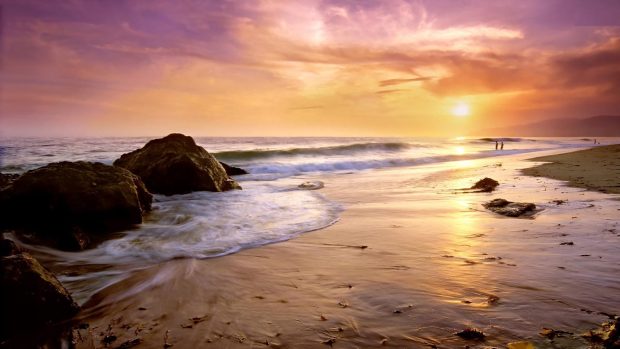 California beach wallpaper desktop free.
