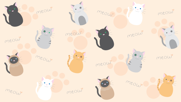 Cat kawaii backgrounds.