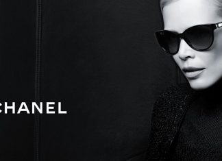 Chanel girl glasses flower backgrouns wallpapers.