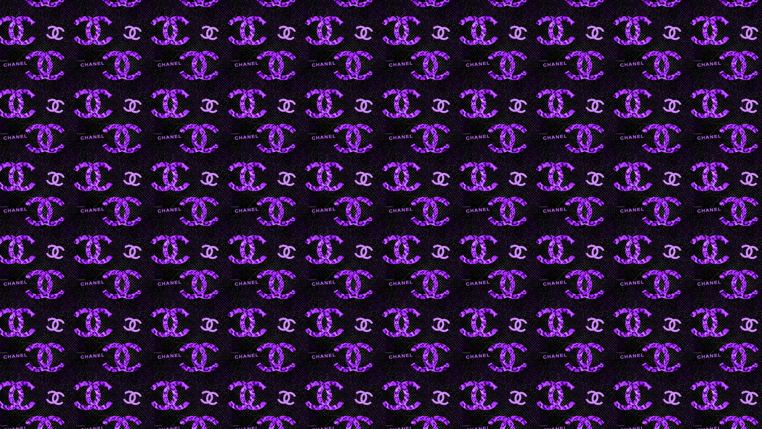 purple chanel iphone wallpaper