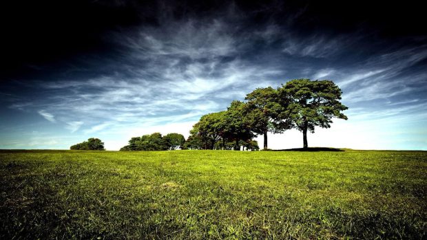 Clouds green landscape nature hd wallpapers cool background nature photos fullscreen 1.