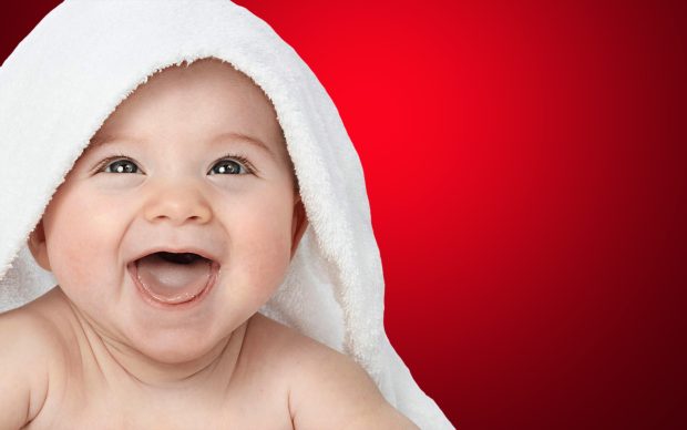 Cute babies with smile wallpapers high quality.