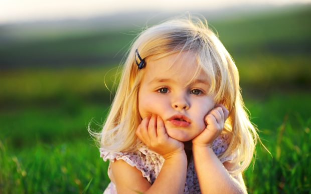 Cute little baby girl wallpapers HD.