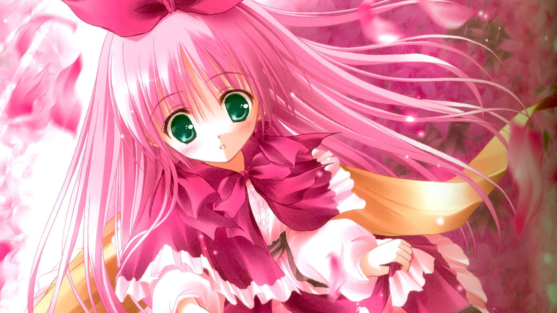 Anime Girl Hair Cute - Otaku Wallpaper