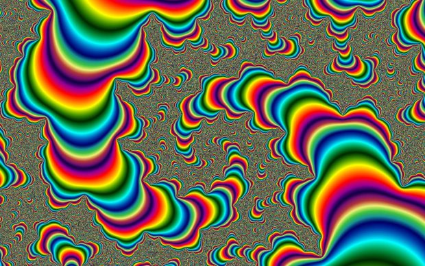 Desktop abstract psychedelic wallpapers.