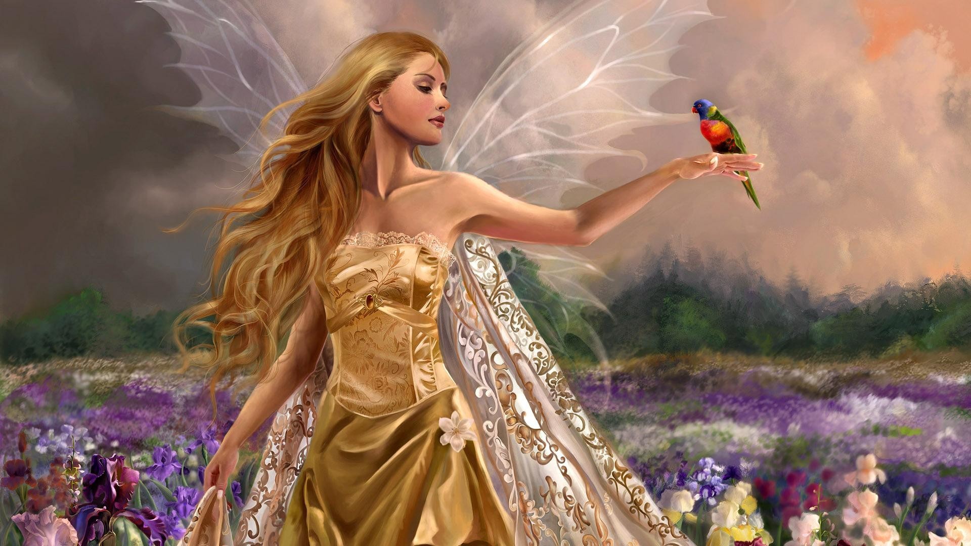 Magical Creatures Wallpaper Fairies  Fairy pictures Fairy background Fairy  wallpaper
