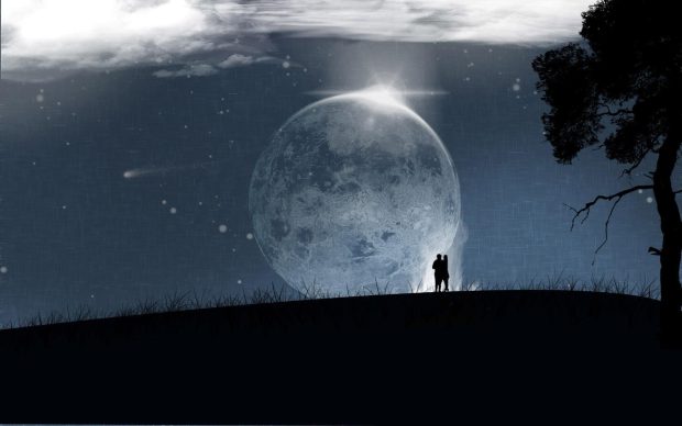 Desktop moon wallpapers HD backgrounds pictures.