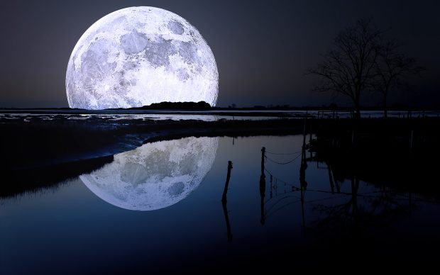 Desktop moon wallpapers HD wide.