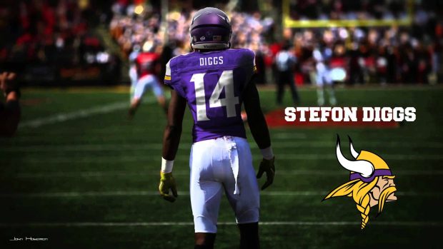 Diggs minnesota vikings wallpaper.