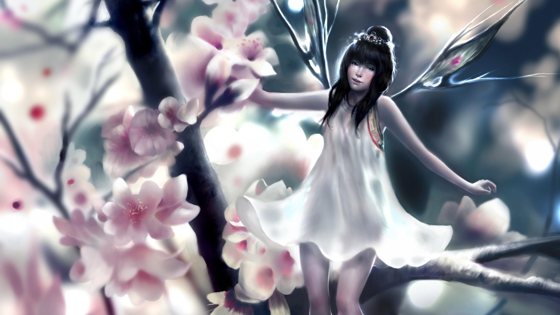 Fantasy Fairy Backgrounds beautiful fairy HD wallpaper  Pxfuel